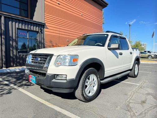 White Suede 2010 Ford Explorer Sport Trac XLT