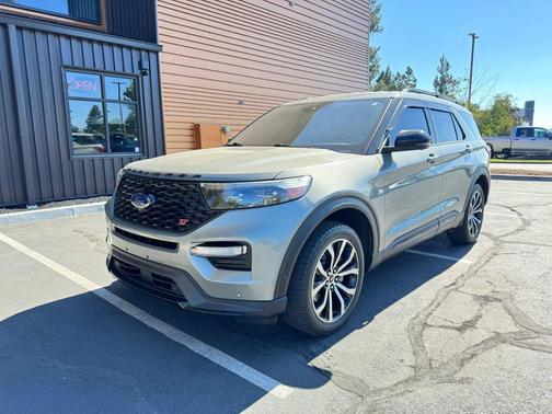 Silver Spruce Metallic 2020 Ford Explorer ST