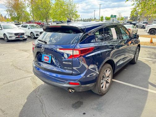 Fathom Blue Pearl 2019 Acura RDX Technology Package