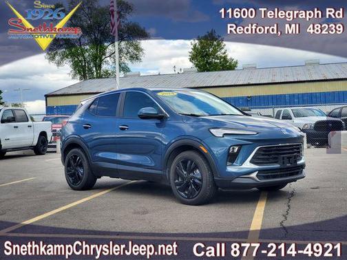 Ocean Blue Metallic 2024 Buick Encore GX Preferred