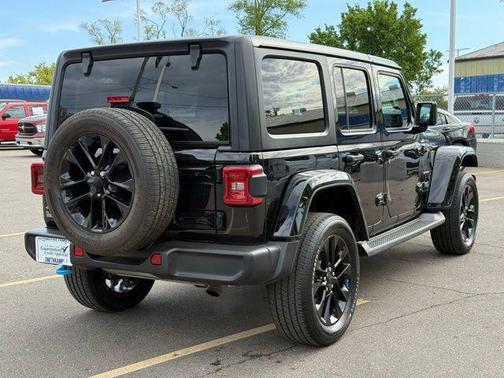 Black Clearcoat 2023 Jeep Wrangler 4xe Sahara