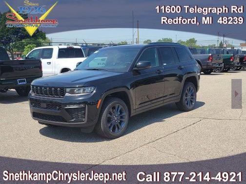 Diamond Black Crystal Pearlcoat 2026 Jeep Grand Cherokee 85th Anniversary Edition