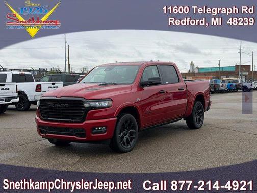 Molten Red Pearlcoat 2026 RAM 1500 Laramie