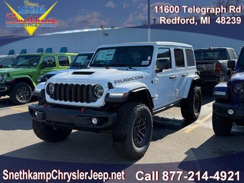 Bright White Clearcoat 2026 Jeep Wrangler Rubicon