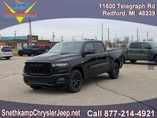 Diamond Black Crystal Pearlcoat 2026 RAM 1500 Laramie