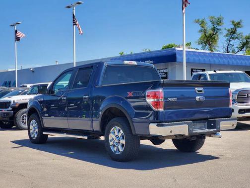 Blue 2013 Ford F-150