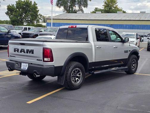 Bright Silver Metallic Clearcoat 2017 RAM 1500 Rebel