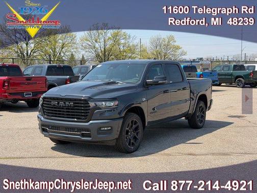 Forged Blue Metallic 2026 RAM 1500 Laramie