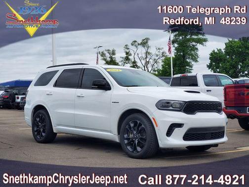 White Knuckle Clearcoat 2024 Dodge Durango R/T Plus AWD