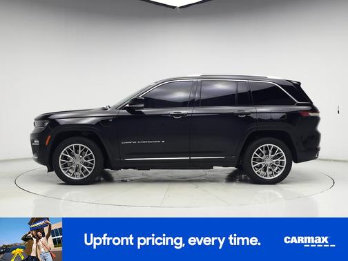 Black 2022 Jeep Grand Cherokee 4xe Summit