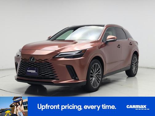 Orange 2024 Lexus RX 350 Luxury
