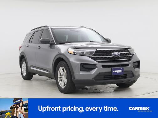 Gray 2022 Ford Explorer XLT