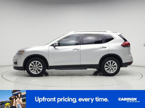 Silver 2017 Nissan Rogue SV