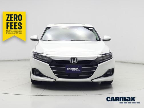 White 2021 Honda Accord Touring
