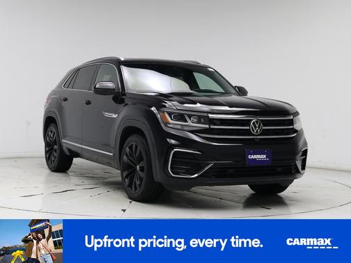 Black 2021 Volkswagen Atlas Cross Sport SEL Premium R-Line