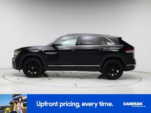 Black 2021 Volkswagen Atlas Cross Sport SEL Premium R-Line