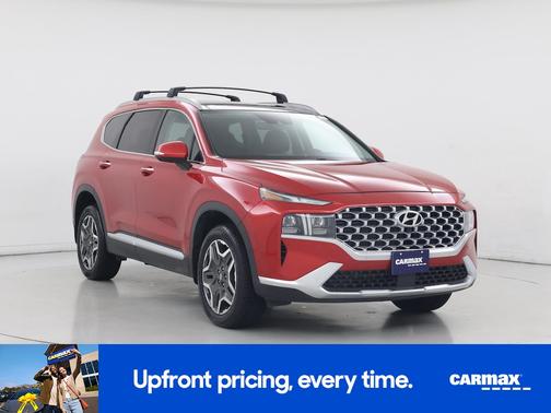 Red 2023 Hyundai SANTA FE HEV Limited