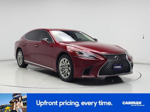 Red 2019 Lexus LS 500