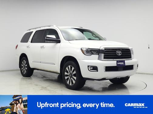 White 2020 Toyota Sequoia Limited