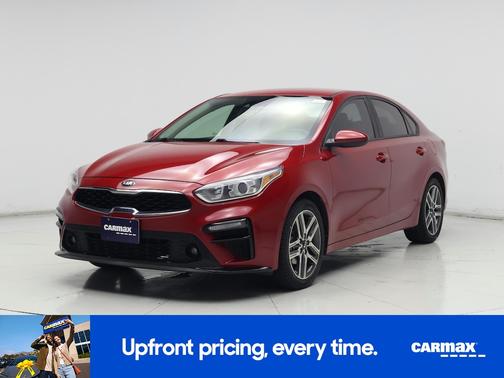 Red 2019 Kia Forte S
