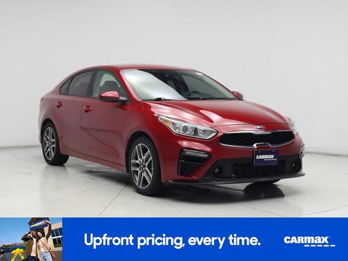 Red 2019 Kia Forte S