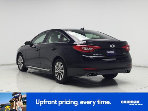 Black 2016 Hyundai SONATA Sport