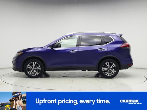 Blue 2020 Nissan Rogue SV
