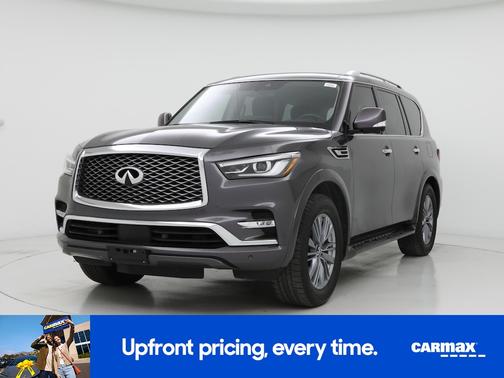 Gray 2023 INFINITI QX80 Luxe