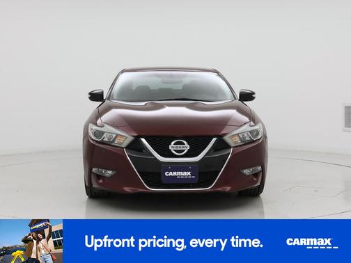 Burgundy 2018 Nissan Maxima SV