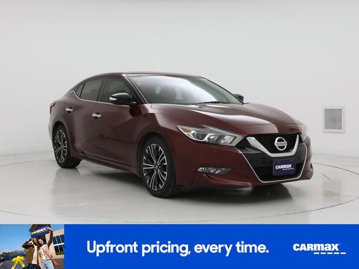 Burgundy 2018 Nissan Maxima SV