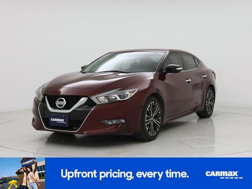 Burgundy 2018 Nissan Maxima SV