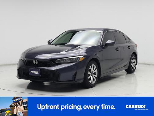 Gray 2025 Honda Civic LX