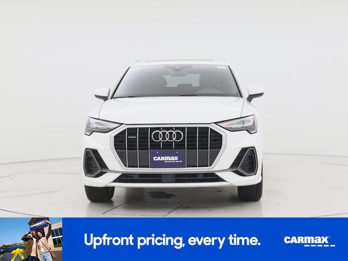 White 2022 Audi Q3 S-Line Premium