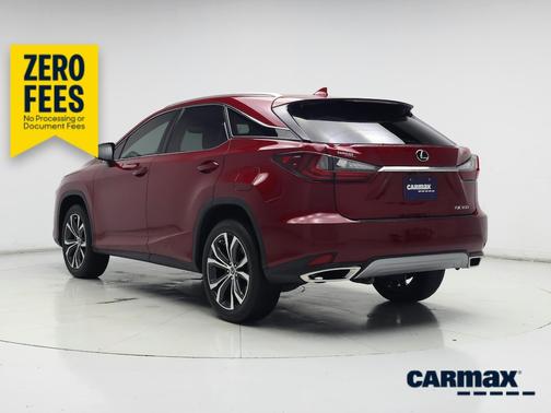 Red 2022 Lexus RX 350