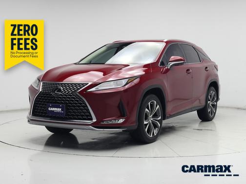 Red 2022 Lexus RX 350