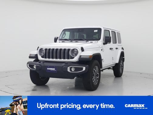 White 2025 Jeep Wrangler Sahara