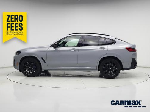 Gray 2022 BMW X4 M40I