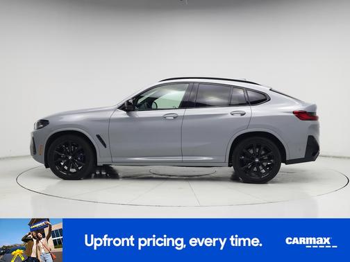 Gray 2022 BMW X4 M40I