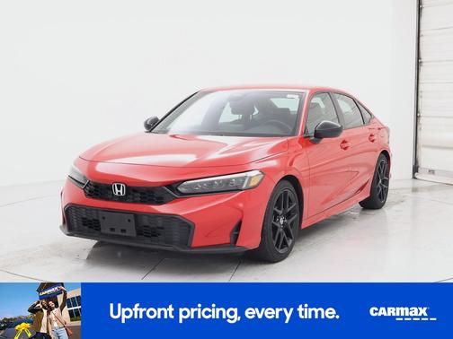 Red 2025 Honda Civic Sport