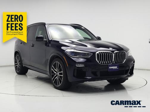 Black 2020 BMW X5 M50i