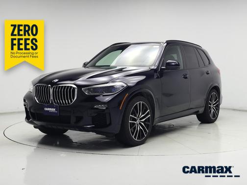 Black 2020 BMW X5 M50i