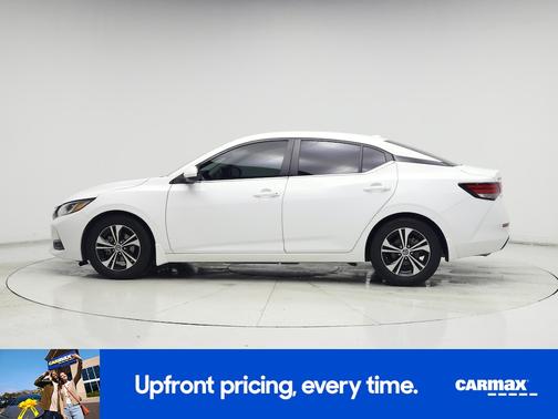 White 2021 Nissan Sentra SV