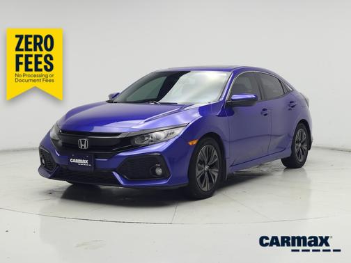 Blue 2017 Honda Civic EX