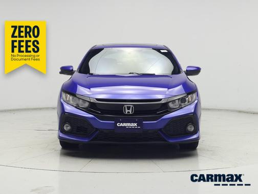 Blue 2017 Honda Civic EX