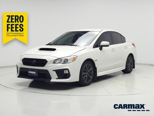 White 2020 Subaru WRX