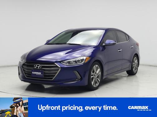 Blue 2017 Hyundai ELANTRA Limited