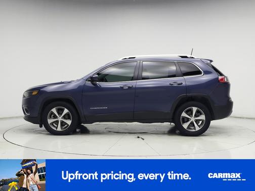 Blue 2021 Jeep Cherokee Limited