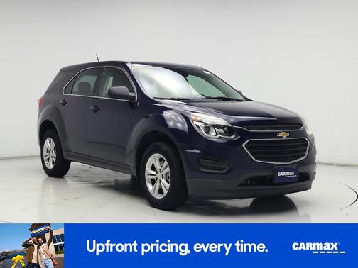 Blue 2017 Chevrolet Equinox LS