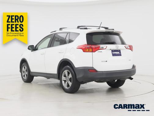 White 2015 Toyota RAV4 XLE