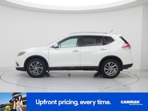 White 2015 Nissan Rogue SL